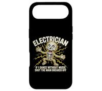 Electrician Dancing Without Music Shut Main Breaker Skeleton Case for iPhone Air