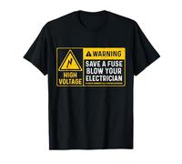 Electrician Electrical Engineering Electronics Technician T-Shirt