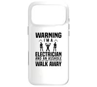 Electrician Funny - Warning I'm A Electrician Asshole Case for iPhone 17 Pro Max