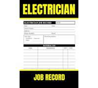 Electrician Job Record Book