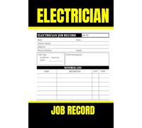 Electrician Job Record Book