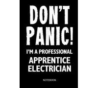 Electrician Notebook: Apprentice Electrician | Notebook/Journal Track Lessons | 6"X9", 120 Pages.
