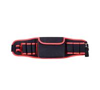 Electrician Pockets Belt Pouch Tool Belt Multi-Pocket Handyman Tool Belts Electrician Waist Bags Construction Working Apron Electrician Special Tool Bag Waist Bag Canvas Multifunctional Belt Type-Red