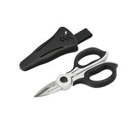 Electrician Scissors 155 mm. TPR Plus No Tension Handle, Stainless Steel Blades, Ergonomic, Scissors Cutting Cable, Stripper