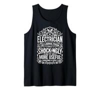 Electrician Shockingly More Useful Electrical Tools Graphic Tank Top