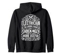 Electrician Shockingly More Useful Electrical Tools Graphic Zip Hoodie
