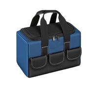 Electrician Storage Satchel - Mechanical Service Tool Organizer, Reinforced Work Equipment Bag | Compact PORTABLE CADDY Water-Resistant Tools with Closure