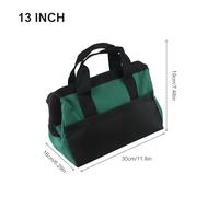 Electrician Tool Bag Multi-Function Waterproof Oxford Cloth Organizer with Reinforced Design and Multi-Pocket Layout, 13/14/16/19/20 in