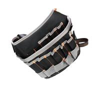 Electrician Tool Bag Multiple Pockets with Adjustable Belt Riveted Reinforcement Tool Holder Multifunctional Waist Bag