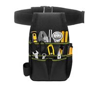 Electrician Tool Bag | Portable Maintenance Organizer Pouch | Electrician Waist Bag | for Construction Handyman Carpenter Mechanic Plumber Roofer Dad