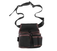 Electrician Tool Bag Waist Pocket Pouch Belt Storage Holder Black Large Space Waterproof Anti Scratch