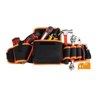Electrician Tool Belt, Belt Tool Bag, Multi-Purpose Construction Tool Belt, Adjustable Framing Organiser, Oxford Fabric Cloth for Electricians, Carpenters, Construction