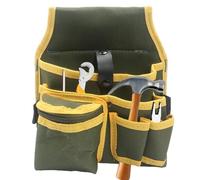 Electrician Tool Belt, Electrician Tool Bag | Electrician Waist Bag | Multi-functional Maintenance Thick Tool Bag, Multiple Pockets Tool Waist Bag for Wrench, Wire Stripper, Vise and Screws