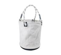 Electrician Tool Bucket - Electrician Canvas Tool Storage Bucket - Electrical Equipment Carrier Workstation Storage Pocket with Sturdy Build