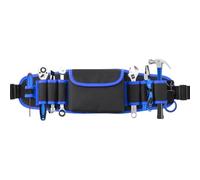 Electrician Tool Kit Electrician's Waist Bag Multi-Functional Hardware Tool Thickened Pocket Bag, Cloth Storage Oxford Drills and for Cloth Belt Work Bag, Professional Pouch Electrician Tools,