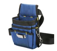 Electrician Tool Pouch with Belt,Belt Tool Bag Electrician Waist Tool Pouch | Portable Canvas Tool Organizer Multifunctional Multi-Pocket Tool Belt for Carpenters