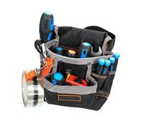 Electrician Tools Bag Waist Pouches Belt Storage Holder Oxford Cloth Tool Belt for Holding Screwdrivers Pencil Hand Tool Electrician Tools Bag