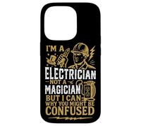 Electrician Vintage Retro I'm A Electrician Not A Magician Case for iPhone 14 Pro