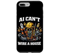 Electrician Vs. AI Electrical Engineer Cannot Replace Humor Case for iPhone 7 Plus/8 Plus