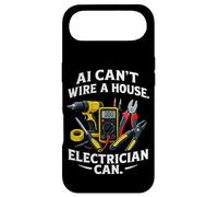 Electrician Vs. AI Electrical Engineer Cannot Replace Humor Case for iPhone Air