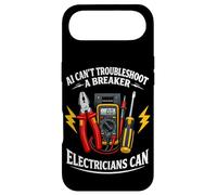 Electrician Vs. AI Electrical Engineer Cannot Replace Humor Case for iPhone Air