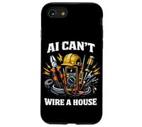 Electrician Vs. AI Electrical Engineer Cannot Replace Humor Case for iPhone SE (2020) / 7/8