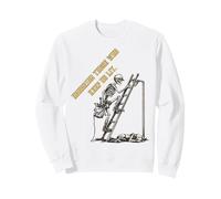Electrician worker ladder honor dog life death construction Sweatshirt