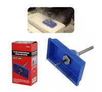 Electricians Box Cutter Set | Single & Double Socket TCT SDS Plus Cutters Circular Hole Cutter for Fast Wall Recess Installation - Masonry Cutting Tools (Square Box Cutter -Large)