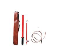Electrician's Insulation Discharge Pole, 10 35 110 220 KV Telescopic High Voltage Discharge Rods for Factory & Substation(10kV-100cm/39.4"/3.3ft)(220kv)