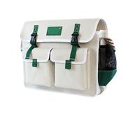 Electrician's Toolkit Canvas Large Thickened Multifunctional Repair and Installation Tool Bag Wear-Resistant Portable Small Carpentry Dedicated(W4,20in)