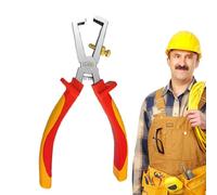 Electrician's Wire Removal Tool - Multifunctional Pliers, Cable Cutter | Multipurpose Electric Wire Tool, Winding Stripper, D Bare Pliers