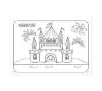 Electricity Circuit Kit, Science Experiment Toy, 30x20cm Electronics Learning Board with Components, Circuit Experiment Set, Kit with Educational Design, STEM Activity for Home and School