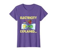 Electricity Explained Volt Ohm Amp Electrician Science T-Shirt