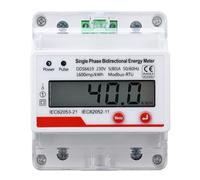 Electricity Meter 4P LCD Display Multifunctional RS485 Single Phase Bidirectional Energy Meter AC230V 5 80 A