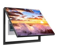 Electricity Meter Box Cover, Decorative Landscape Painting Design, Simple and Elegant Hide Painting for Counter Decoration