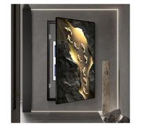 Electricity Meter Box Hanging Painting Fuse Box Cover Cabinet | Turn The Page to The Right Breaker Box Decorative Cover Corridor, Dining Room, Entrance Hall(B,45x90cm/17.72x35.43in)