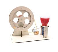 Electricity Science Kit with Hand Cranked Generator for Kids STEM Learning