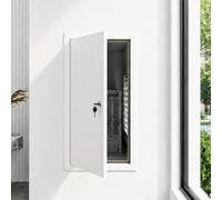 Electricity Service Inspection Hatch Cover for Drywall, Sealed Access Panel Revision Door, Lockable Extra Large Thicken White