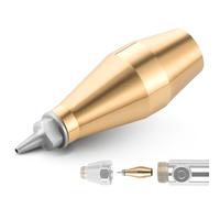 ElectricWise 0.35mm Airbrush Nozzle Replacement, Compatible with Iwata Eclipse Cs, Bs, SBS Airbrush, Brass Nozzles Tips Replacement Accessories for Painting, Modeling, Cake Decor, Makeup, 1 Pack