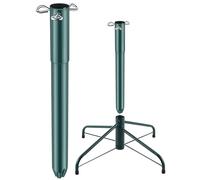 ElectricWise 14.8" Christmas Tree Height Extender with 3 Fixing Screws, Fits 0.5-1.25 Inch Tree Poles, Make Christmas Tree Taller for 4.5 Ft to 7.5Ft Artificial Trees, Seasonal Indoor Decor (Green)