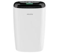 electriQ 10 L Dehumidifier for Home with Laundry Mode | Compact Quiet Room Dehumidifier | Air Purifier with Carbon Filter | Smart Humidistat | Timer | Colour-Changing Humidity Display
