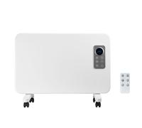 electriq 1000W Slim Wall Mountable Panel Heater- IP24 Bathroom Safe