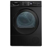 electriQ 12kg Heat Pump Tumble Dryer Sensor Dry - Black