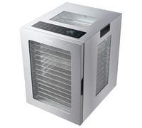 electriQ 14 Tray Commercial Style Food Dehydrator with side and top wi