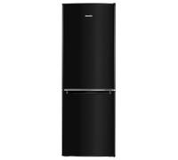 electriQ 168 Litre 70/30 Freestanding Fridge Freezer - Black