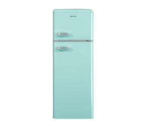 electriQ 208 L 80/20 Retro Fridge Freezer Blue Total 208 L
