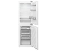 electriQ 235 Litre 50/50 Integrated Fridge Freezer - White
