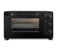 electriQ 23L Mini Oven with Air Fryer Function - Black