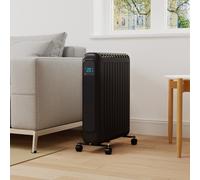 electriQ 2400W Smart WiFi Eco Oil-Free Radiator & Panel Heater with Thermostat Timer & Remote - White