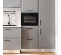 electriQ 28 Bottle In Column Wine Cooler - Black